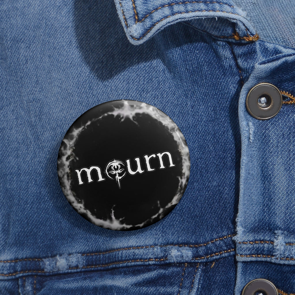 Mourn Logo Pin