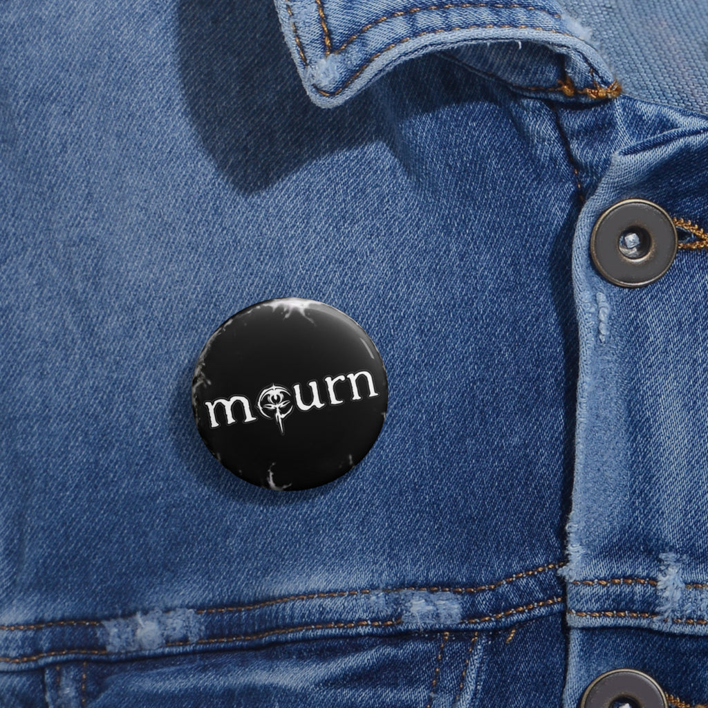 Mourn Logo Pin