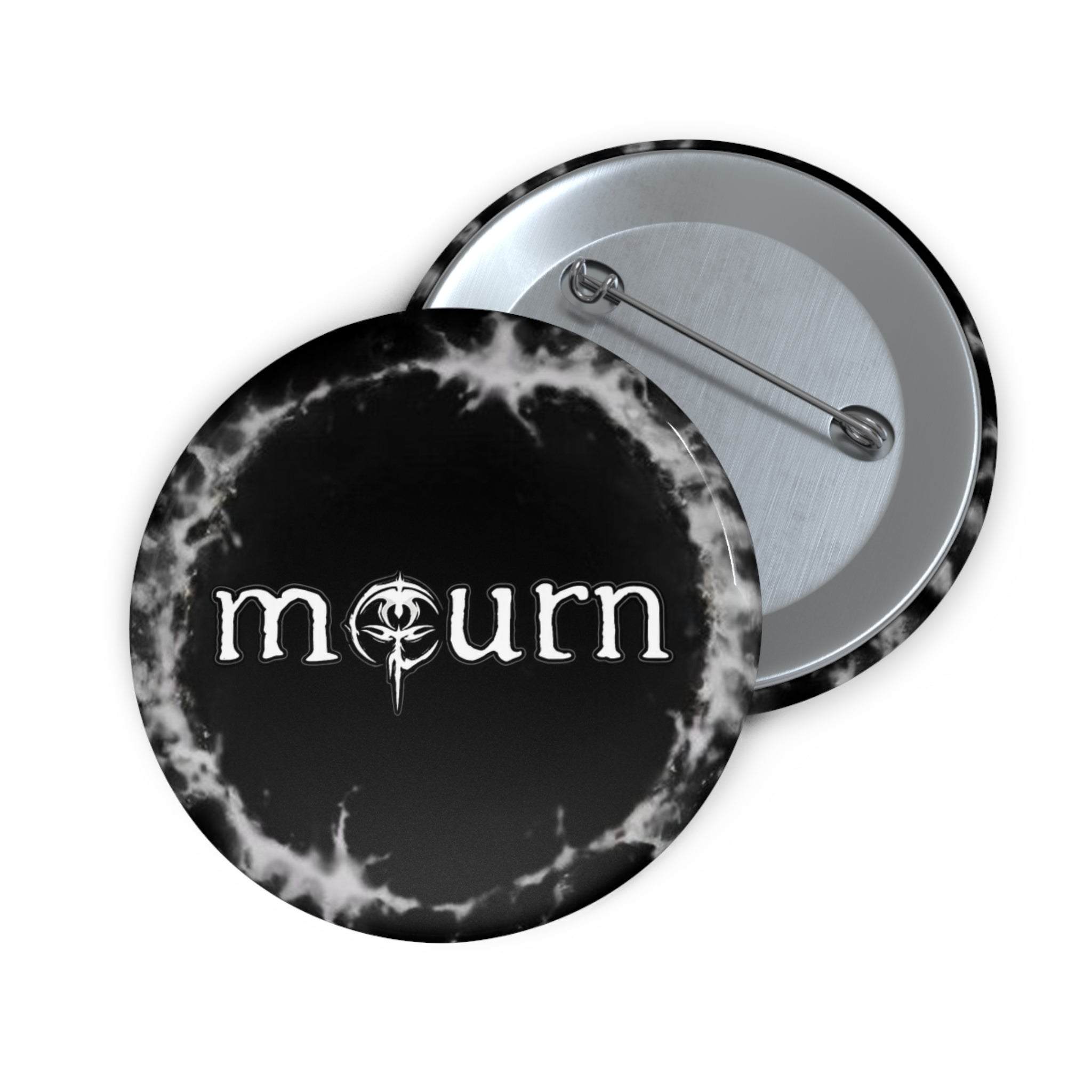 Mourn Logo Pin