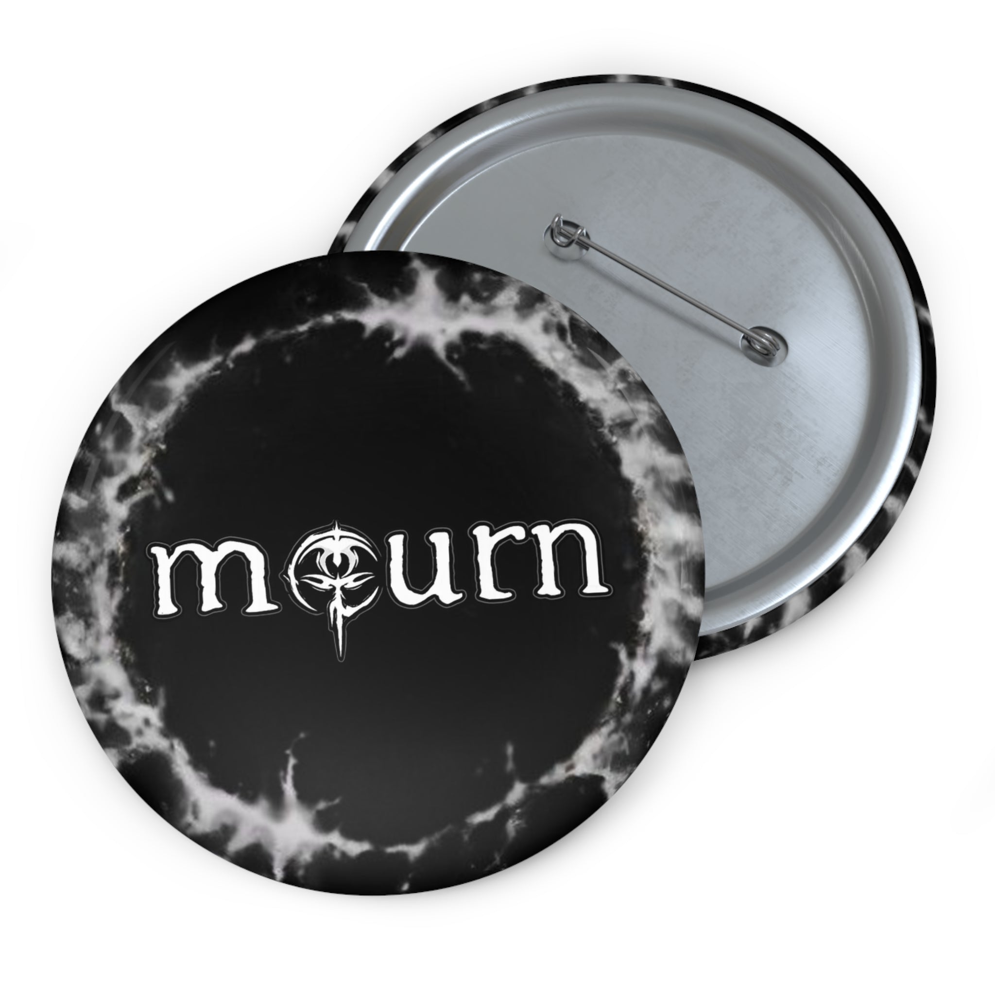 Mourn Logo Pin